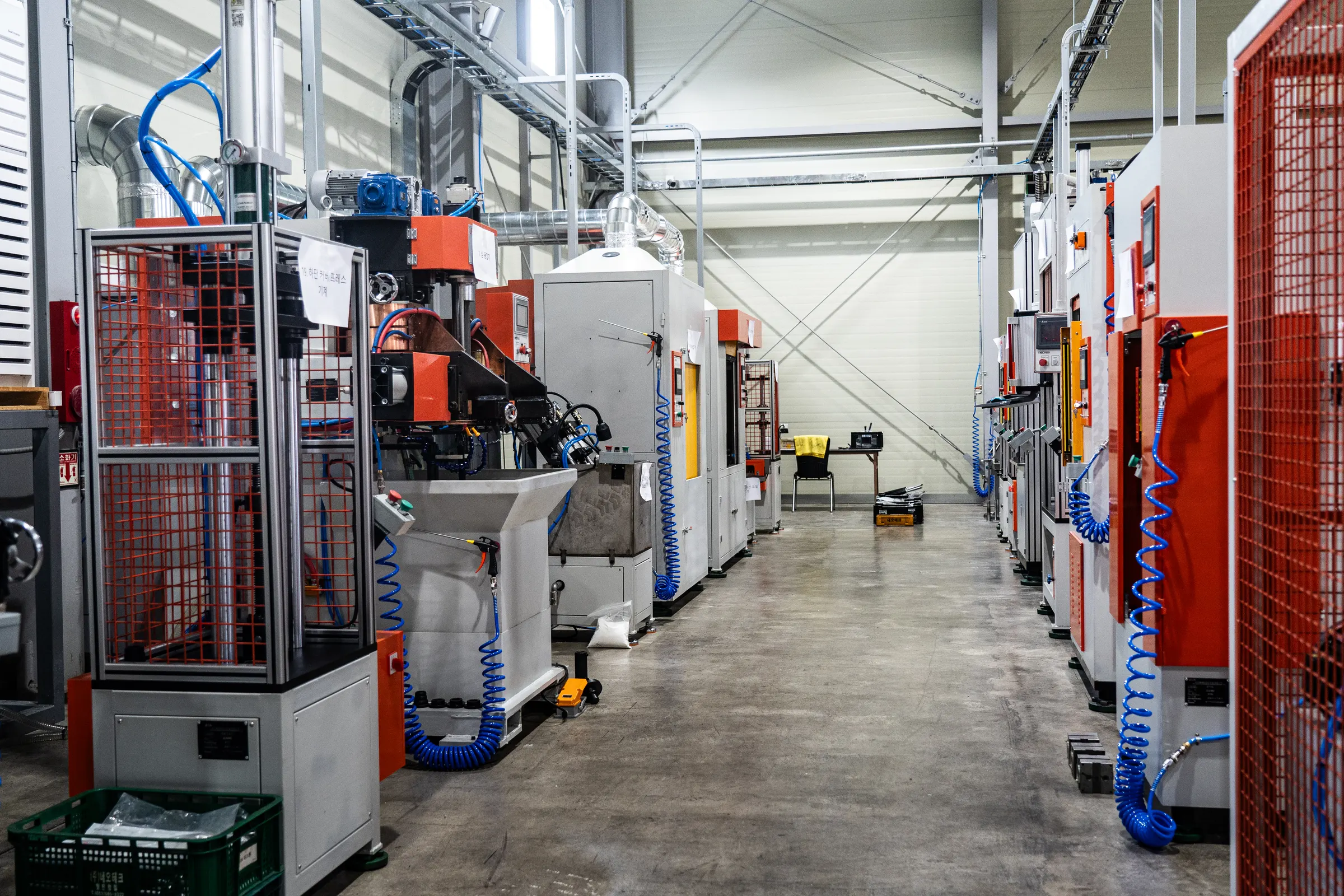 Shop floor at the Neotech plant in Gimcheon
